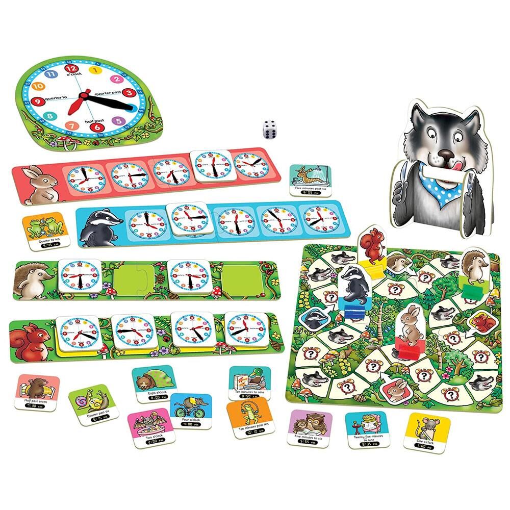 Orchard Toys Whats The Time Mr. Wolf - 5+Yaş Eğitici Oyunlar