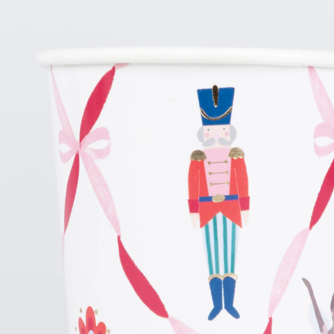 Meri Meri - Nutcracker Bardaklar - 8 Adet