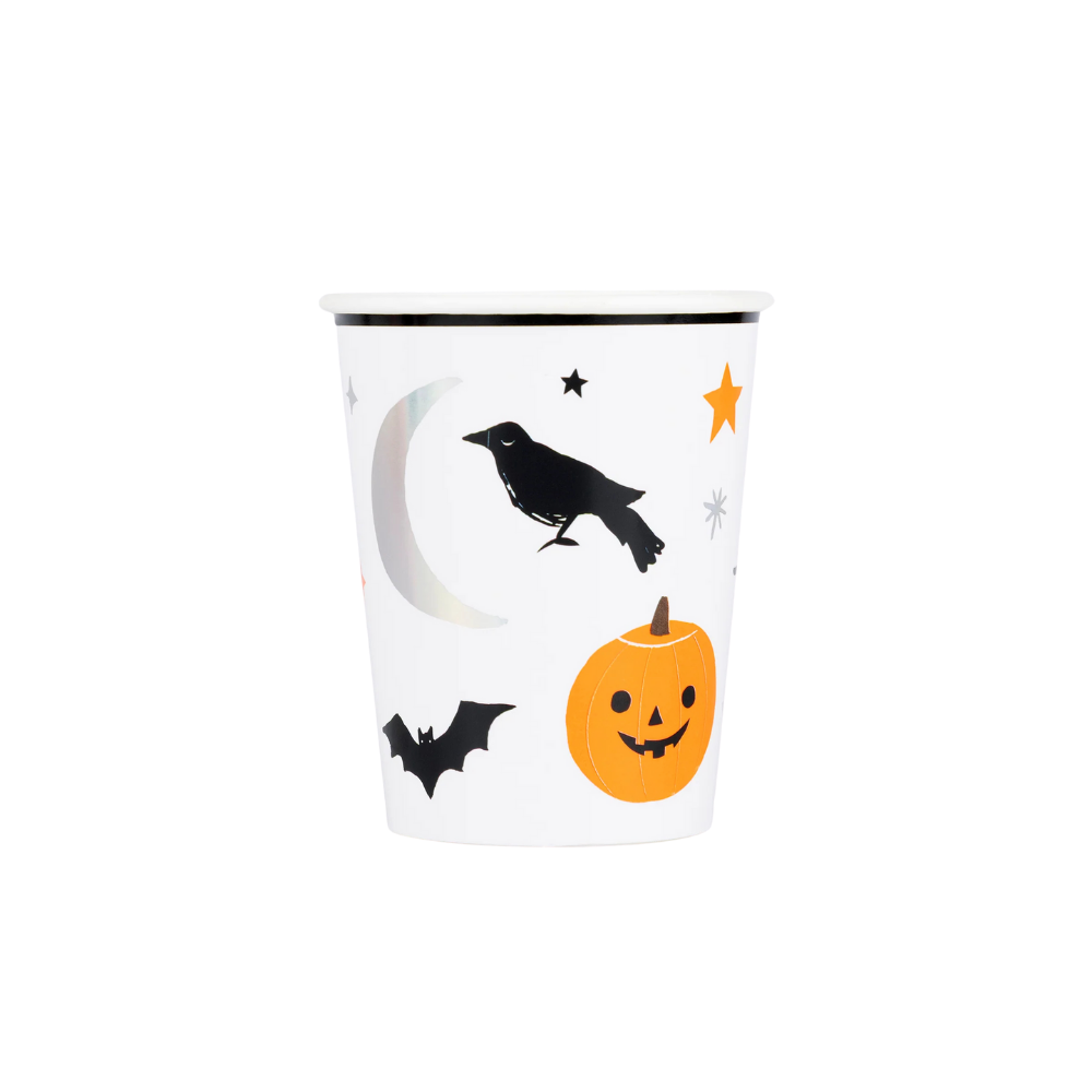 Meri Meri - Happy Halloween Bardaklar - 8 Adet