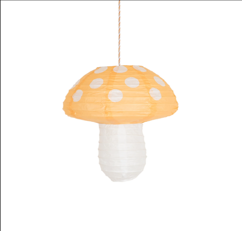 Meri Meri - Mushroom Lanterns - Mantar Fenerler (3'Lü)