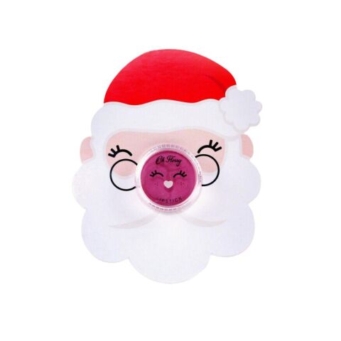 Oh Flossy Çocuk Renkli Doğal Ruj / Santa
