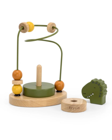 Trixie - Wooden Stacking Toy - Ahşap Oyuncak - Mrs. Dino