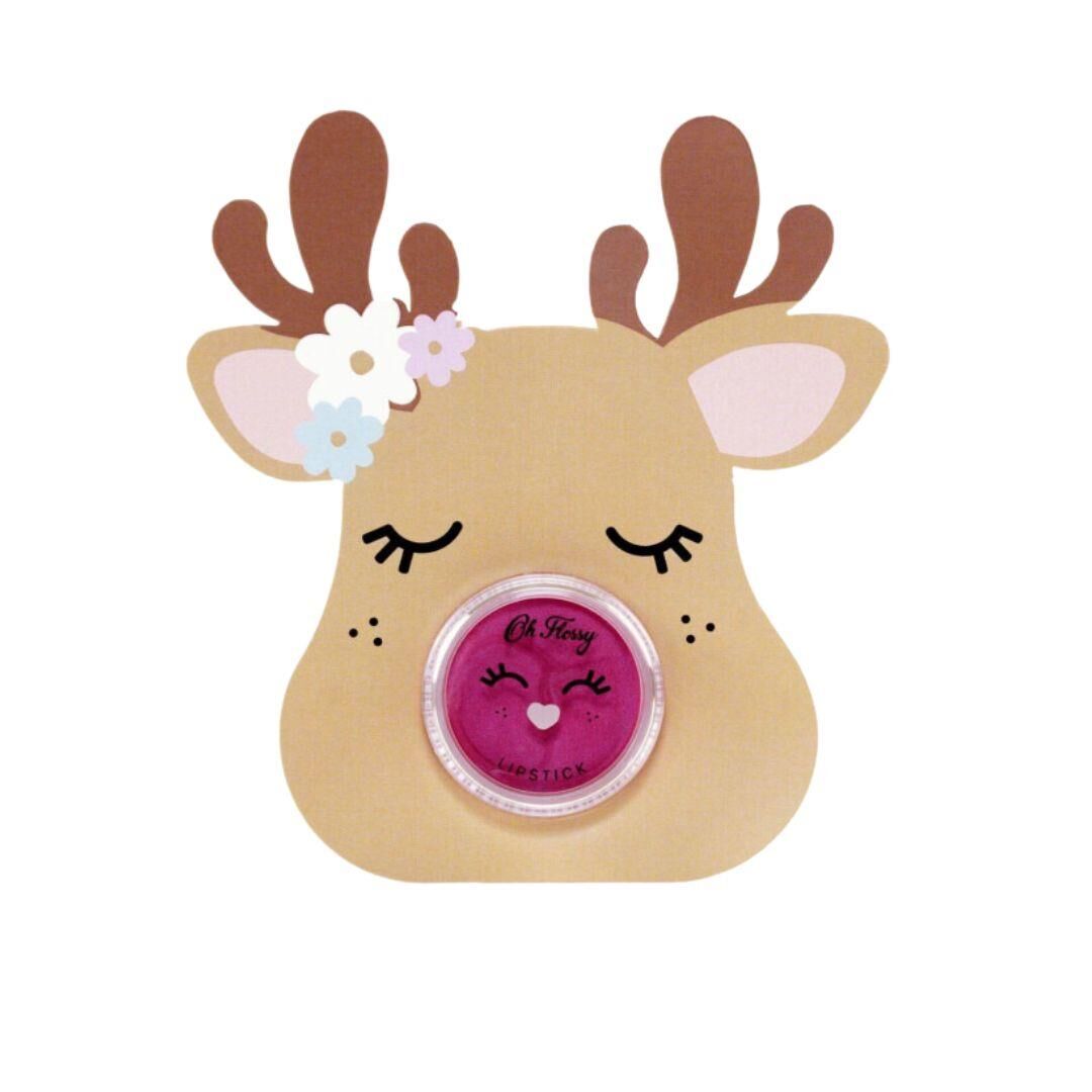 Oh Flossy Çocuk Renkli Doğal Ruj / Pink Ears