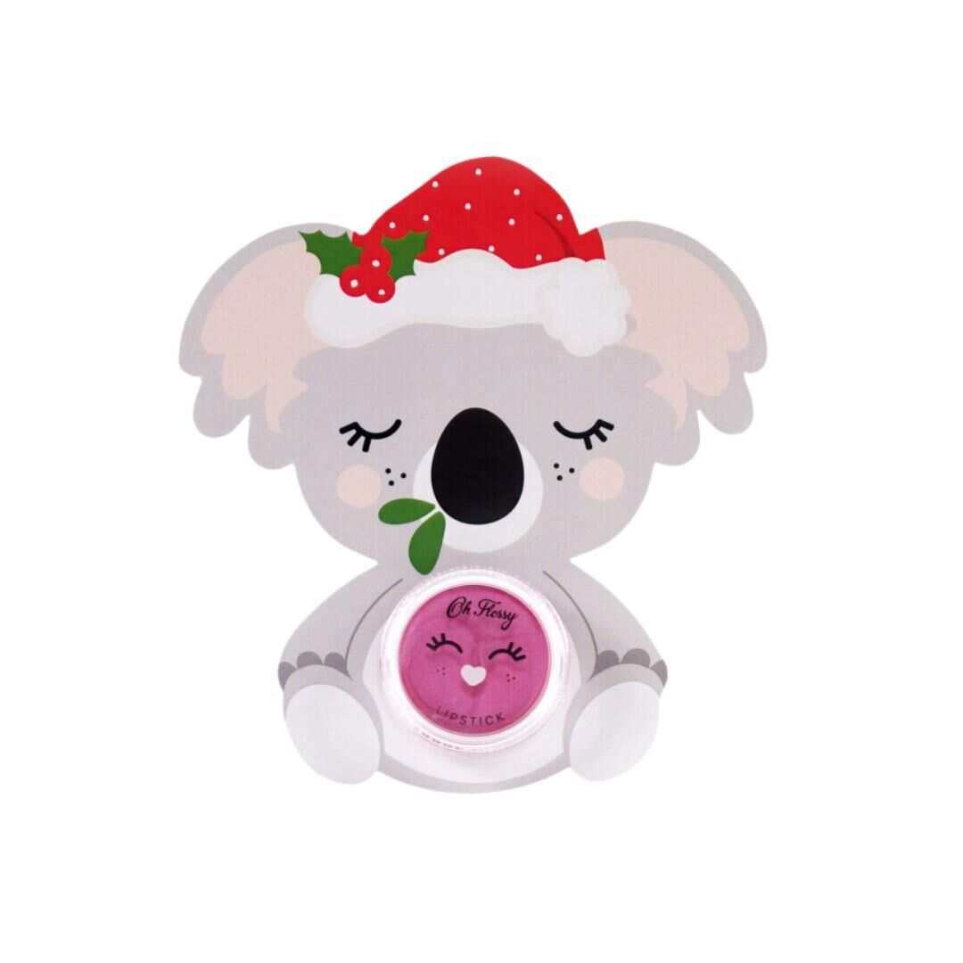 Oh Flossy Çocuk Renkli Doğal Ruj / Koala