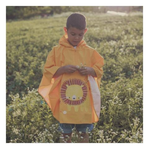 Sassi - Çocuk Panço Yağmurluk - Cesur Aslan