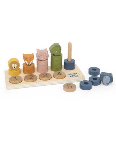 Trixie Ahşap Sayı Sayma Yapbozu