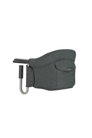 Inglesina Fast Masaya Takılan Taşınabilir Mama Sandalyesi - Charcoal Gray