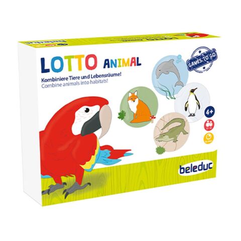 Beleduc Active Kids / Lotto Animal – Vahşi Doğa Tombala