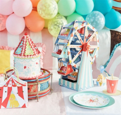 Meri Meri - Circus Party Bags - Sirk Parti Çantaları (8'Li)