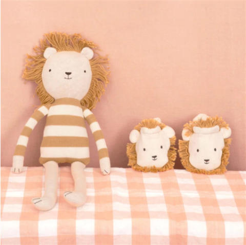 Meri Meri - Small Knitted Lion - Küçük Angus Aslan