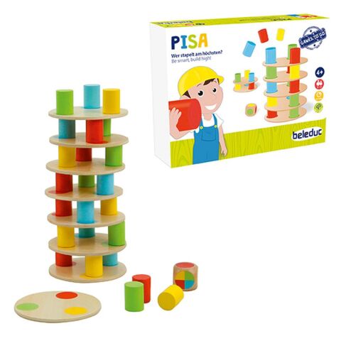 Beleduc Active Kids / Pisa Kulesi 4+Yaş Dikkat ve Strateji Oyunu