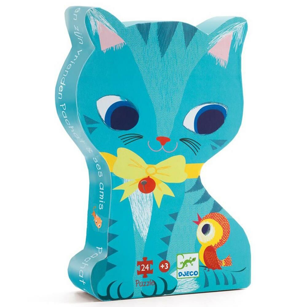 Djeco Dekoratif Puzzle 24 Parçalı Yapboz / Pachat And His Friends
