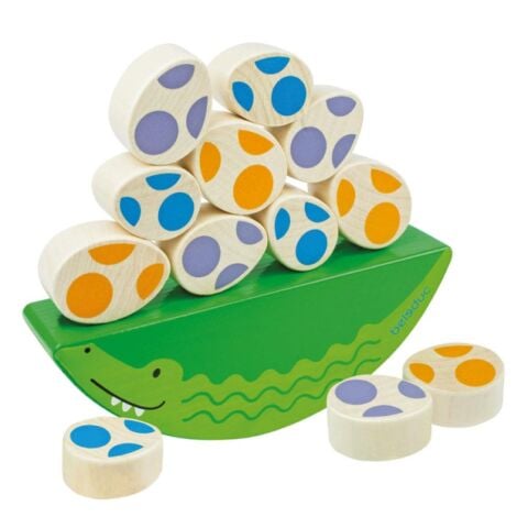 Beleduc Sevimli Timsah Denge Oyunu (13 Ahşap Parçalı)