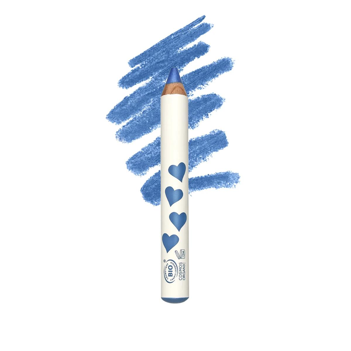 Inuwet Organik Çocuk Yüz Makyaj Kalemi Light Blue