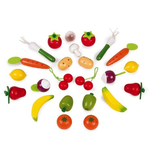 24 Parça Meyve ve Sebze Sepeti