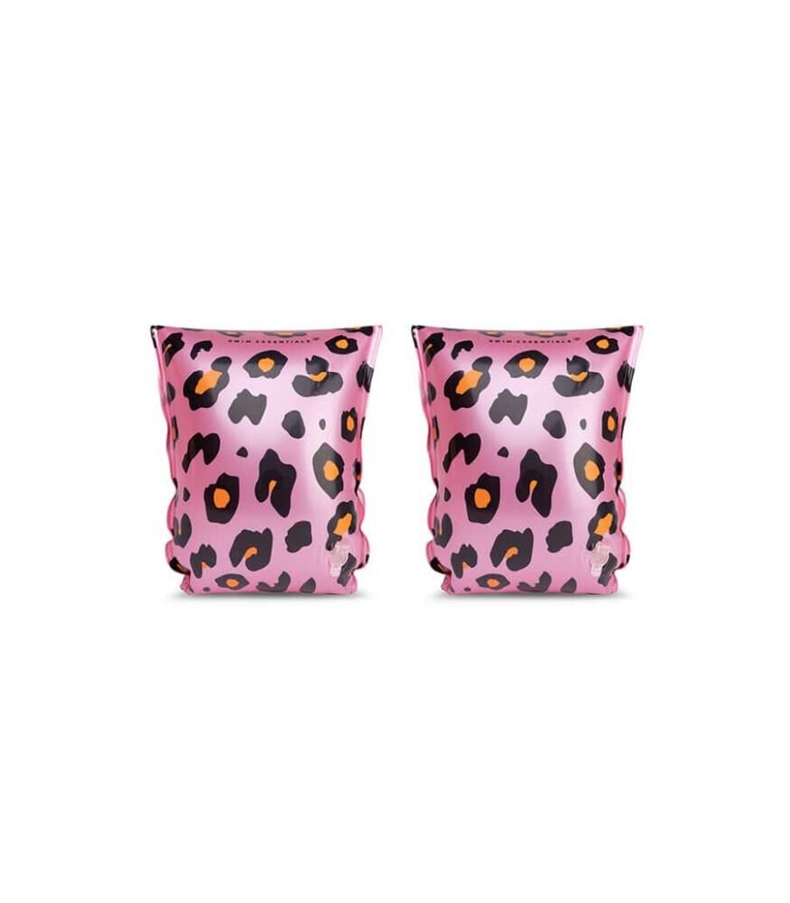 Swim Essentials Rose Gold Leopard Şişme Yüzme Kolluğu 2-6 Yaş